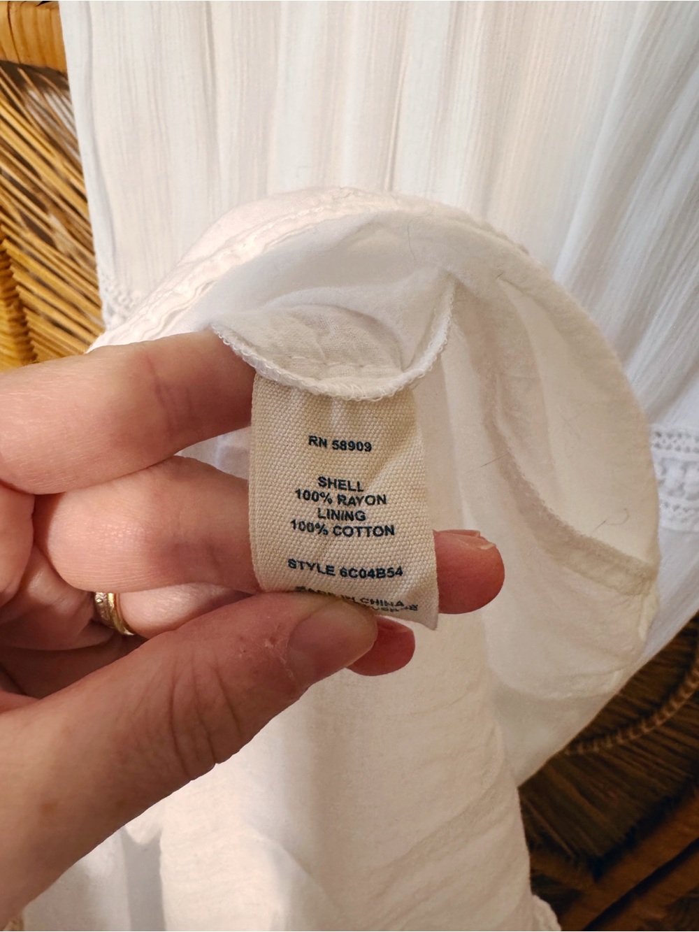 Chelsea & Violet White Maxi Dress | SZ M - Picture 6 of 9